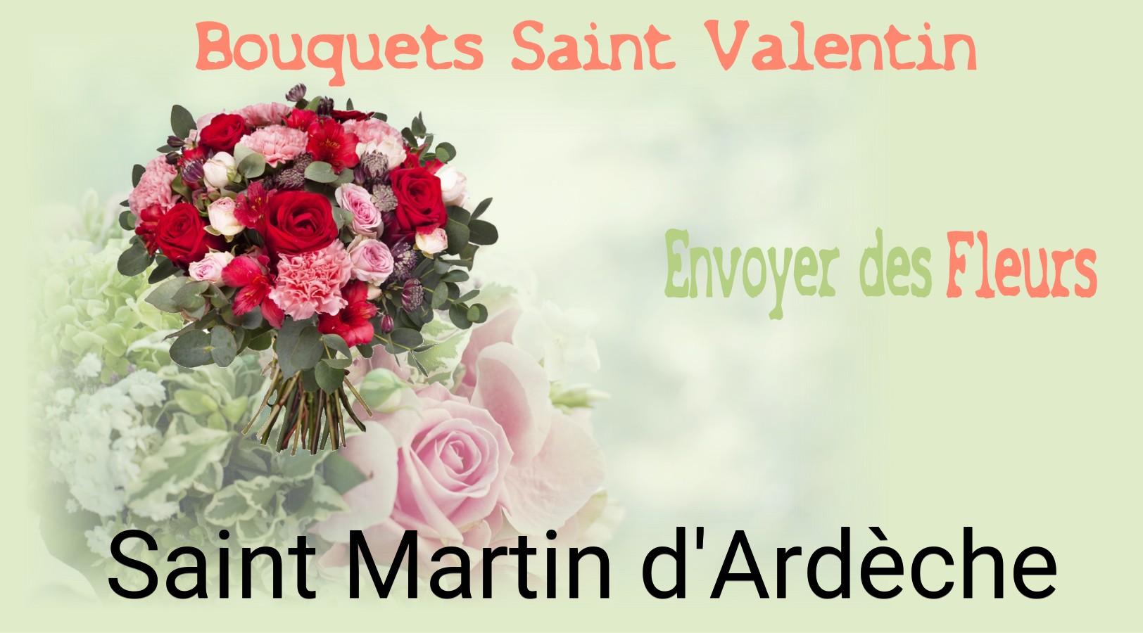 Roses de Saint-Valentin livrées à Saint-Martin-d'Ardèche